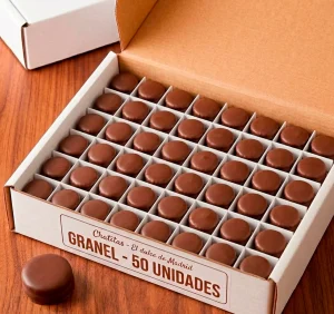 Caja de 50 Chatitas artesanas de Madrid a granel sin envolver